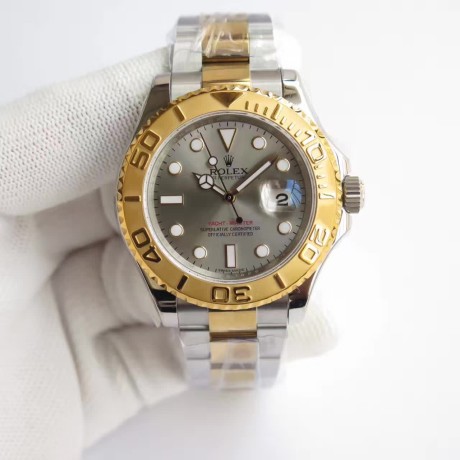 JF 롤렉스 요트마스터 콤비 그레이판 116622 Rolex Yacht Master YG Combi Gray Dial