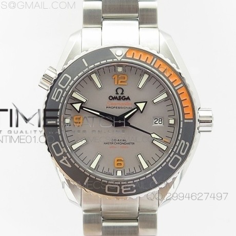 OM공장 오메가 플래닛오션 2016 그레이다이얼 오렌지인서트 Omega Planet-Ocean 2016 Gray Dial Orange Insert