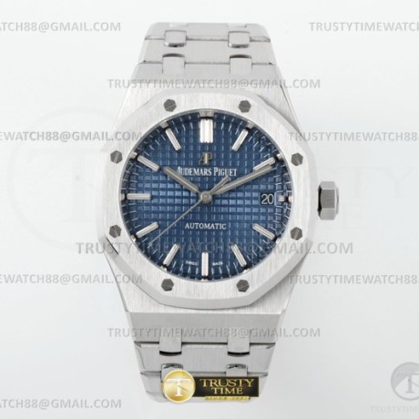 ZF공장 오데마피게 로얄오크 15450 블루다이얼 브레이슬릿 Royal Oak 37mm 15450ST SS/SS Blue ZF A3120