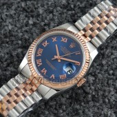 BP공장 롤렉스 데이저스트1 로즈골드 콤비 블루 다이얼 로만인덱스 Rolex Datejust1 RG Combi Blue Dial Roman Index 쥬빌레 브레이슬릿