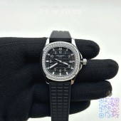 PP공장 파텍필립 아쿠아넛 블랙텍스쳐다이얼 러버스트랩 Aquanaut 5067A SS Black Textured Dial on Black Rubber Strap AE23 PPF공장
