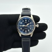 A7공장 IWC 파일럿 마크20 블루다이얼 가죽스트랩 V7공장
