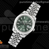 C+공장 롤렉스 데이저스트 41 스틸 민트그린다이얼 쥬빌레브레이슬릿 DateJust 41 126334 C+F 1:1 Best Edition 904L Steel Green Dial on SS Jubilee Bracelet VR3235 씨플러스