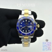 CLEAN공장 롤렉스 서브마리너 청콤 116613LB 3135무브먼트 클린공장 CleanFactory Rolex Submariner Two Tone Blue Dial 116613LB 클린