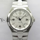 PP공장 바쉐론 콘스탄틴 오버시즈 47040 화이트다이얼 브레이슬릿 Overseas 47040 SS PPF 1:1 Best Edition White dial on SS Bracelet A1226 PPF공장