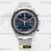 BBT공장 오메가 스피드마스터 문워치 스틸 블랙다이얼 오렌지핸즈 브레이슬릿 Speedmaster Moonwatch SS/SS Blk/Org BTF A9900