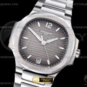 3K공장 파텍필립 노틸러스 레이디 35 7118 스틸 그레이다이얼 브레이슬릿 Nautilus Ladies 7118 35mm SS/SS Gray/Stk 3KF A324