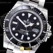 GM공장 V2 롤렉스 서브마리너 40 블랙데이트 브레이슬릿 Submariner 116610LN 904L SS/SS Blk GMF V2 VR3135