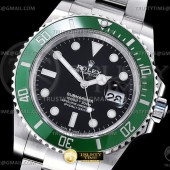 GM공장 V2 롤렉스 서브마리너 41 그린 스타벅스 브레이슬릿 Sub 126610LV 904 41mm SS/SS Blk GMF V2 VR3235
