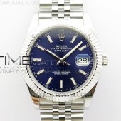 BP공장 롤렉스 데이저스트 41 블루다이얼 플루티드베젤 쥬빌레브레이슬릿3235 DateJust 41 126334 SS New Version Blue Dial on Jubilee Bracelet