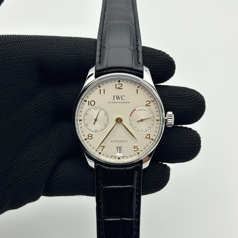ZF공장 V5 IWC 포르투기저5007 세븐데이즈 부엉이 IWC Portuguese 5007 Seven Days 스틸 골드인덱스 출고 전 실물 검수사진 2