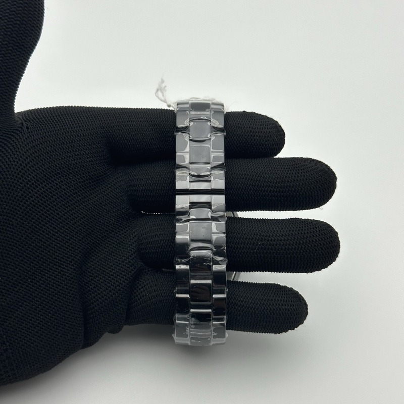 HT공장 샤넬 J12 블랙세라믹 12포인트다이얼 38mm 남성용 세라믹브레이슬릿 솔리드백 J12 38mm EAST 1:1 Best Edition Black Korea Ceramic Black Dial Crystals Markers on Bracelet A2892 KOR EAST공장 출고 전 실물 검수사진 6