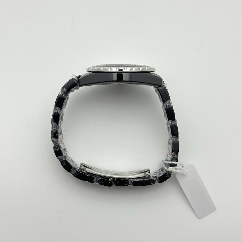HT공장 샤넬 J12 블랙세라믹 12포인트다이얼 38mm 남성용 세라믹브레이슬릿 솔리드백 J12 38mm EAST 1:1 Best Edition Black Korea Ceramic Black Dial Crystals Markers on Bracelet A2892 KOR EAST공장 출고 전 실물 검수사진 9