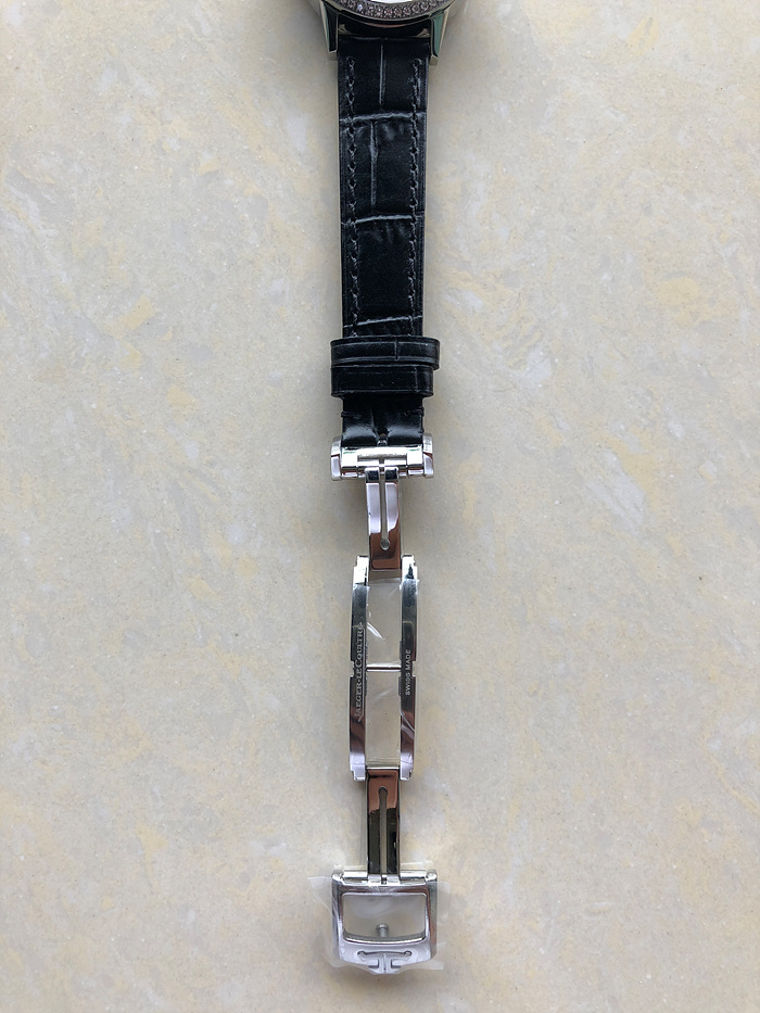 OX공장 랑데뷰 29MM 화이트다이얼 가죽스트랩 Rendez-Vous 29mm SS White Dial Diamonds Bezel and Markers on Black Leather Strap A967 출고 전 실물 검수사진 9