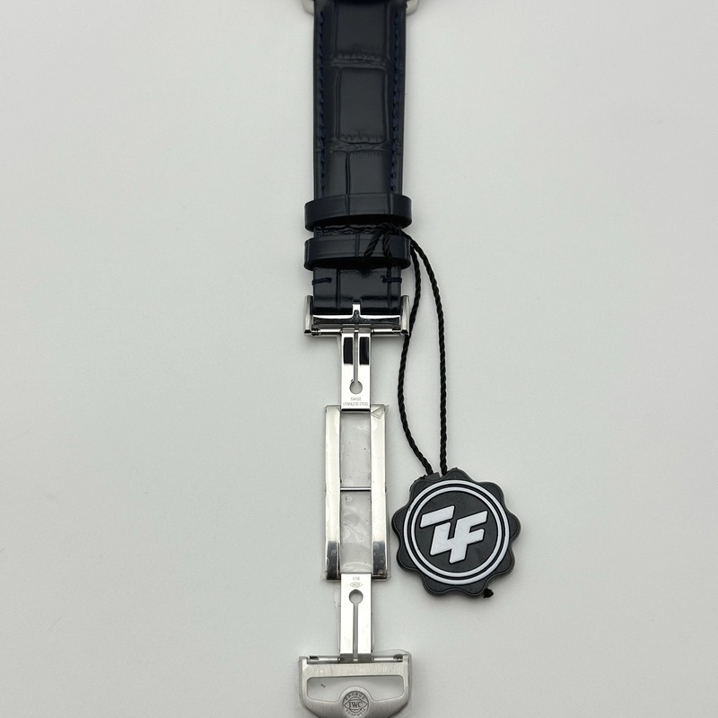 ZF공장 V3 포르투기저 화이트다이얼 가죽스트랩 Portuguese IW371605 ZF V3 1:1 Best Edition SS White Dial Blue Markers on Black Leather Strap A96355 출고 전 실물 검수사진 8