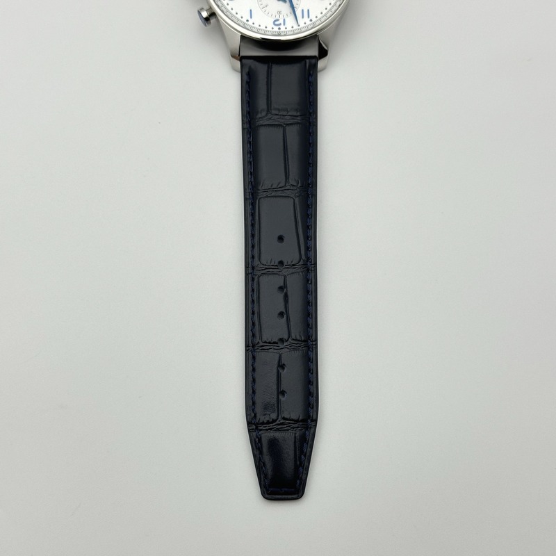 ZF공장 V3 포르투기저 화이트다이얼 가죽스트랩 Portuguese IW371605 ZF V3 1:1 Best Edition SS White Dial Blue Markers on Black Leather Strap A96355 출고 전 실물 검수사진 11
