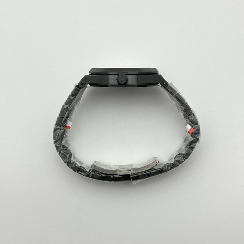 ZF공장 오데마피게 로얄오크 15500 DLC 블랙다이얼 Royal Oak 41mm 15500 DLC ZF 1:1 Best Edition Black Textured Dial on SS Bracelet A4302 V2(Free Box) 출고 전 실물 검수사진 9