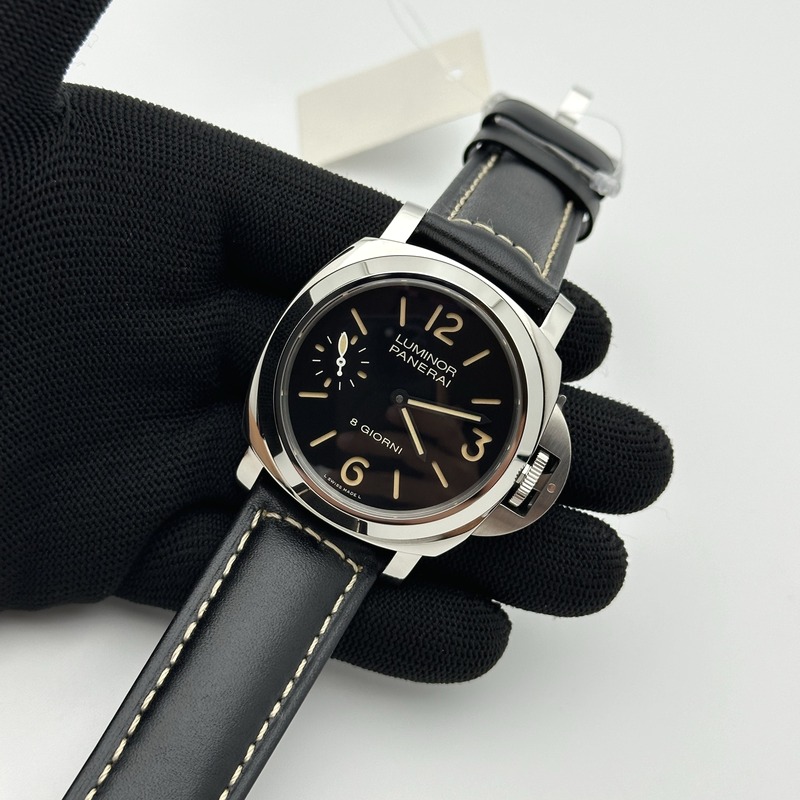 HW공장 파네라이 루미노르 PAM915 8데이즈 PAM 915 HWF Factory on Blue Lether Strap Aisan P5000 출고 전 실물 검수사진 3