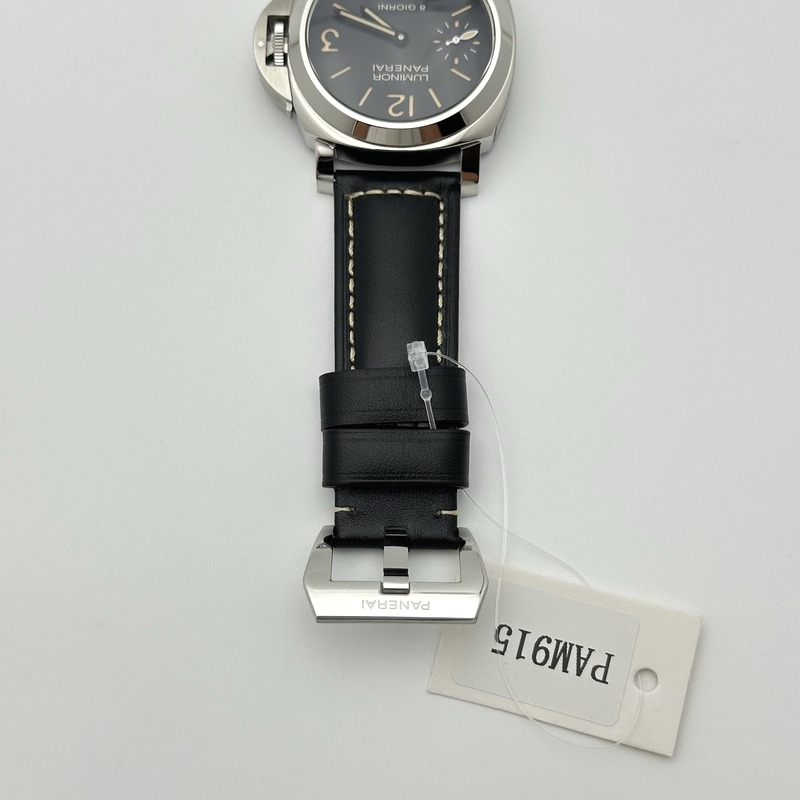 HW공장 파네라이 루미노르 PAM915 8데이즈 PAM 915 HWF Factory on Blue Lether Strap Aisan P5000 출고 전 실물 검수사진 8