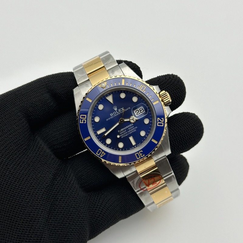VS공장 롤렉스 서브마리너 41 신형 옐로우골드콤비 청콤 브레이슬릿 Submariner 126613LB 904 YG/SS Blue VSF VS3235 출고 전 실물 검수사진 4