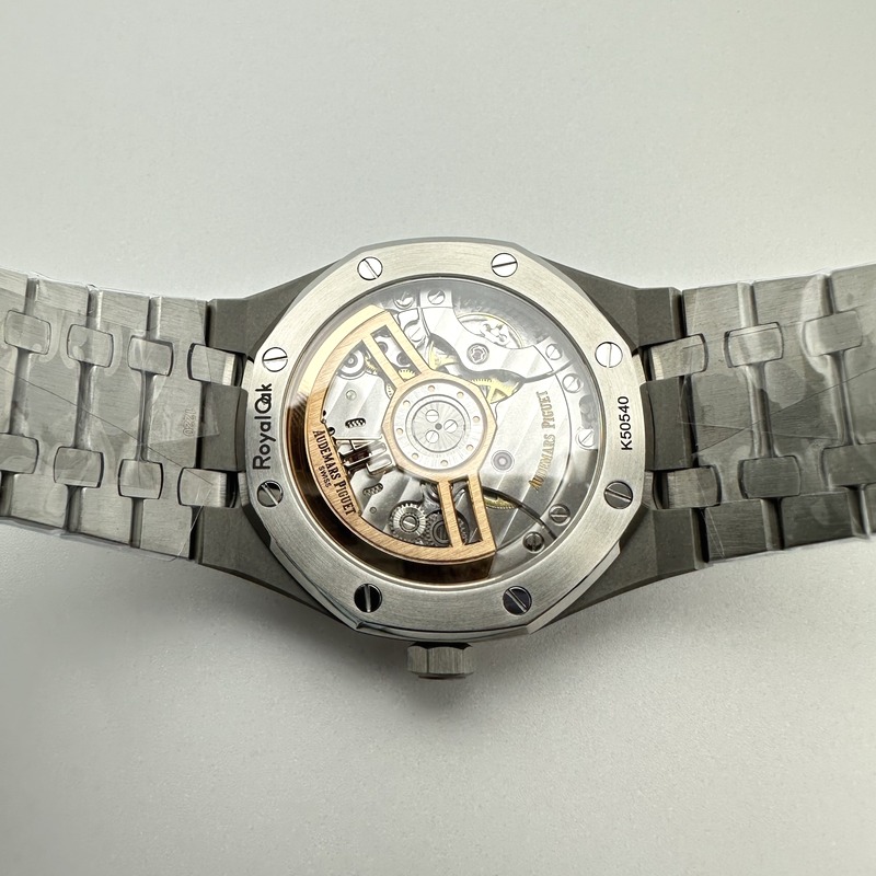 APS공장 오데마피게 로얄오크 15500 스틸 블루다이얼 브레이슬릿 Royal Oak 41mm 15500 SS APSF 1:1 Best Edition Blue Textured Dial on SS Bracelet SA4302 Super Clone 출고 전 실물 검수사진 10