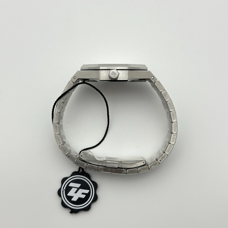 ZF공장 오데마피게 로얄오크 15500 그레이다이얼 브레이슬릿 Royal Oak 41mm 15500 SS/SS Grey ZF V3 A4302 출고 전 실물 검수사진 8