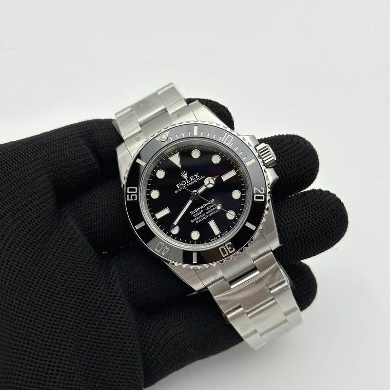 VS공장 롤렉스 서브마리너 41 신형 논데이트 스틸 브레이슬릿 Submariner 41mm 124060 No Date 904L Steel VSF 1:1 Best Edition Black Dial (SBF) 출고 전 실물 검수사진 2