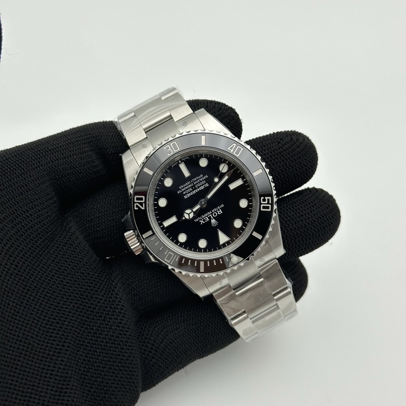VS공장 롤렉스 서브마리너 41 신형 논데이트 스틸 브레이슬릿 Submariner 41mm 124060 No Date 904L Steel VSF 1:1 Best Edition Black Dial (SBF) 출고 전 실물 검수사진 4