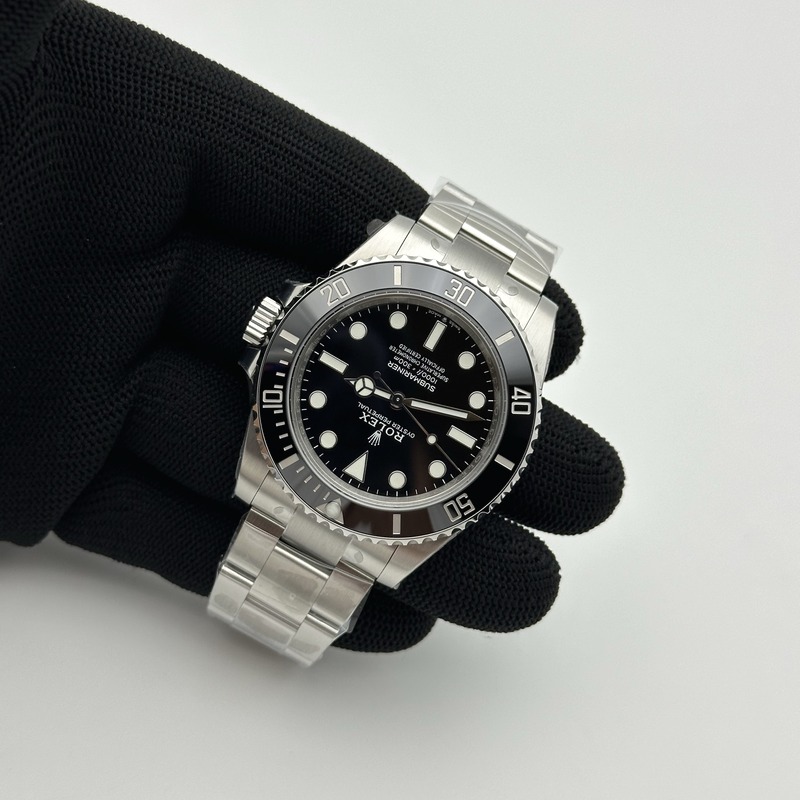 VS공장 롤렉스 서브마리너 41 신형 논데이트 스틸 브레이슬릿 Submariner 41mm 124060 No Date 904L Steel VSF 1:1 Best Edition Black Dial (SBF) 출고 전 실물 검수사진 5