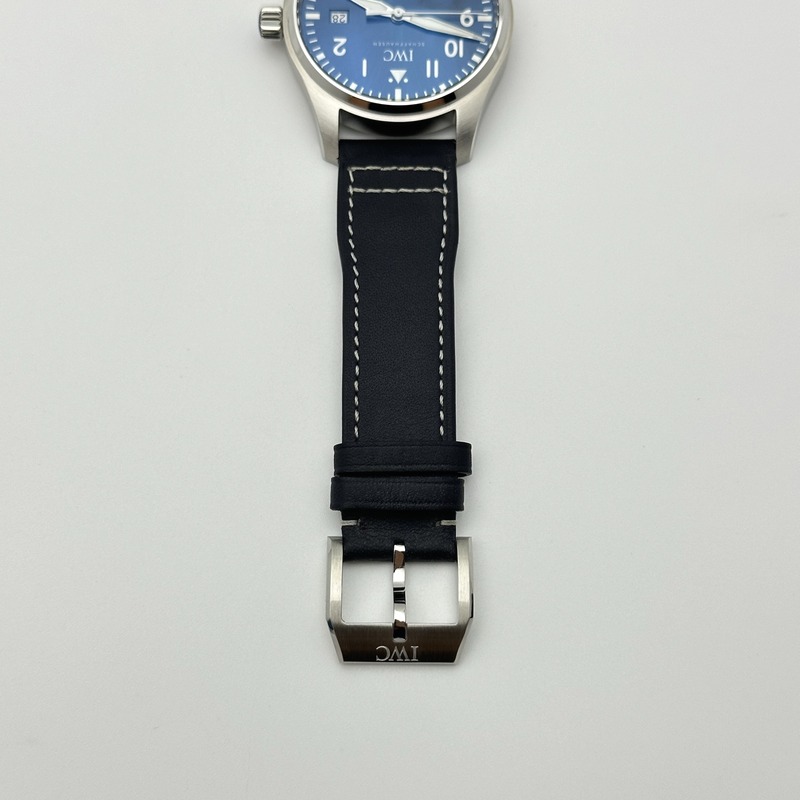ZF공장 IWC 마크20 블루다이얼 블랙가죽스트랩Pilot Mark XX IW328203 ZF 1:1 Best Edition Blue Dial on Dark Blue Leather Strap A32111 출고 전 실물 검수사진 8