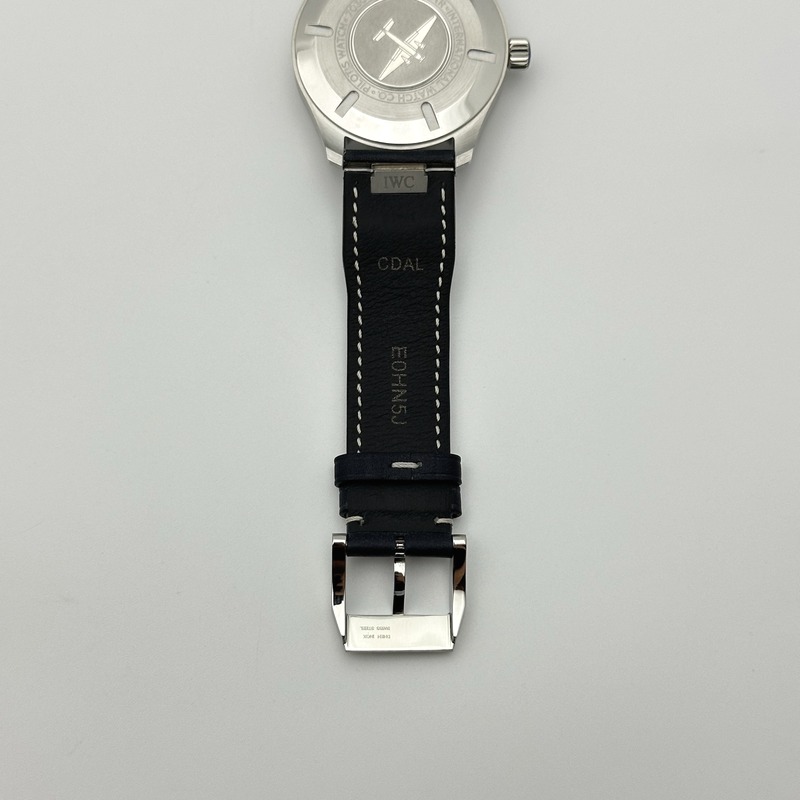 ZF공장 IWC 마크20 블루다이얼 블랙가죽스트랩Pilot Mark XX IW328203 ZF 1:1 Best Edition Blue Dial on Dark Blue Leather Strap A32111 출고 전 실물 검수사진 9