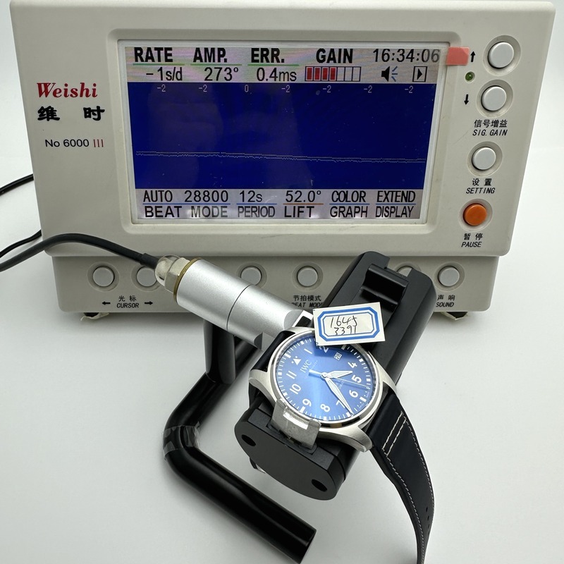ZF공장 IWC 마크20 블루다이얼 블랙가죽스트랩Pilot Mark XX IW328203 ZF 1:1 Best Edition Blue Dial on Dark Blue Leather Strap A32111 출고 전 실물 검수사진 14