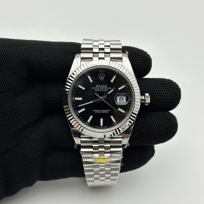 VS공장 롤렉스 데이저스트 41 블랙다이얼 플루티드베젤 쥬빌레브레이슬릿 DJ2 41mm Jub Flt 904L SS/SS Blk/Stk VSF VS3235 출고 전 실물 검수사진 1