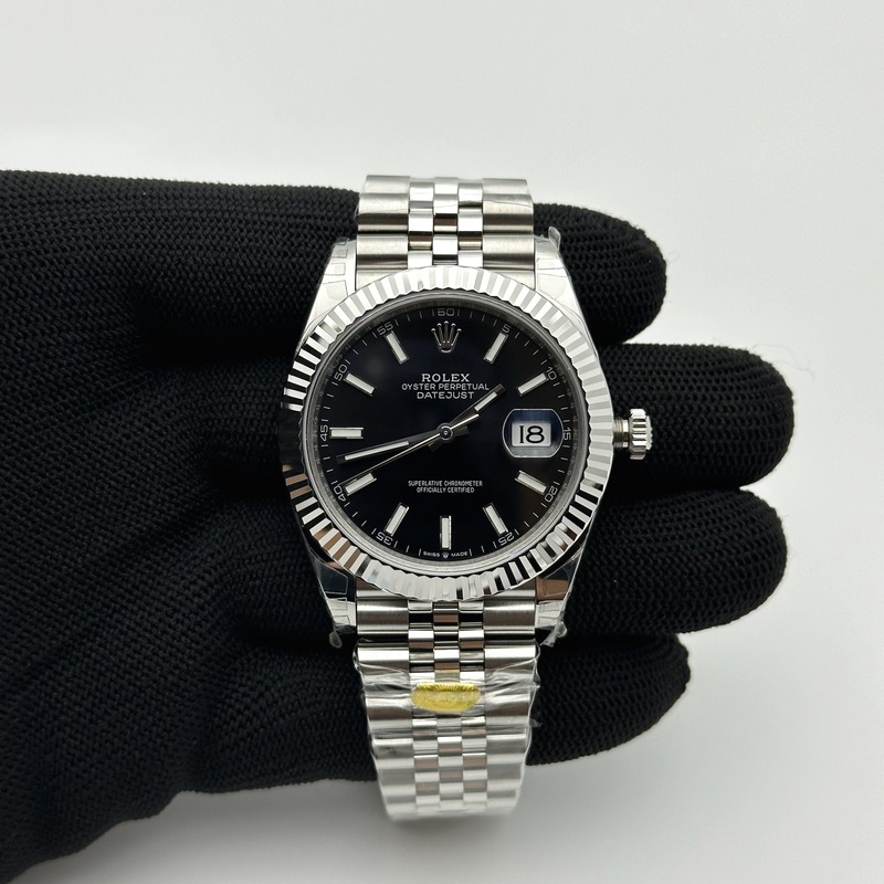 VS공장 롤렉스 데이저스트 41 블랙다이얼 플루티드베젤 쥬빌레브레이슬릿 DJ2 41mm Jub Flt 904L SS/SS Blk/Stk VSF VS3235 출고 전 실물 검수사진 2