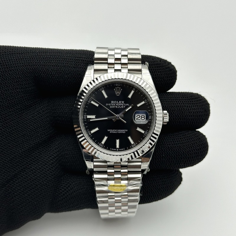 VS공장 롤렉스 데이저스트 41 블랙다이얼 플루티드베젤 쥬빌레브레이슬릿 DJ2 41mm Jub Flt 904L SS/SS Blk/Stk VSF VS3235 출고 전 실물 검수사진 3