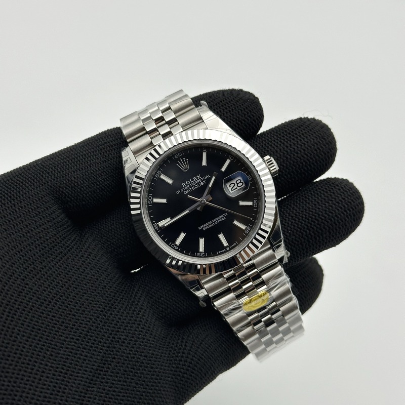 VS공장 롤렉스 데이저스트 41 블랙다이얼 플루티드베젤 쥬빌레브레이슬릿 DJ2 41mm Jub Flt 904L SS/SS Blk/Stk VSF VS3235 출고 전 실물 검수사진 4