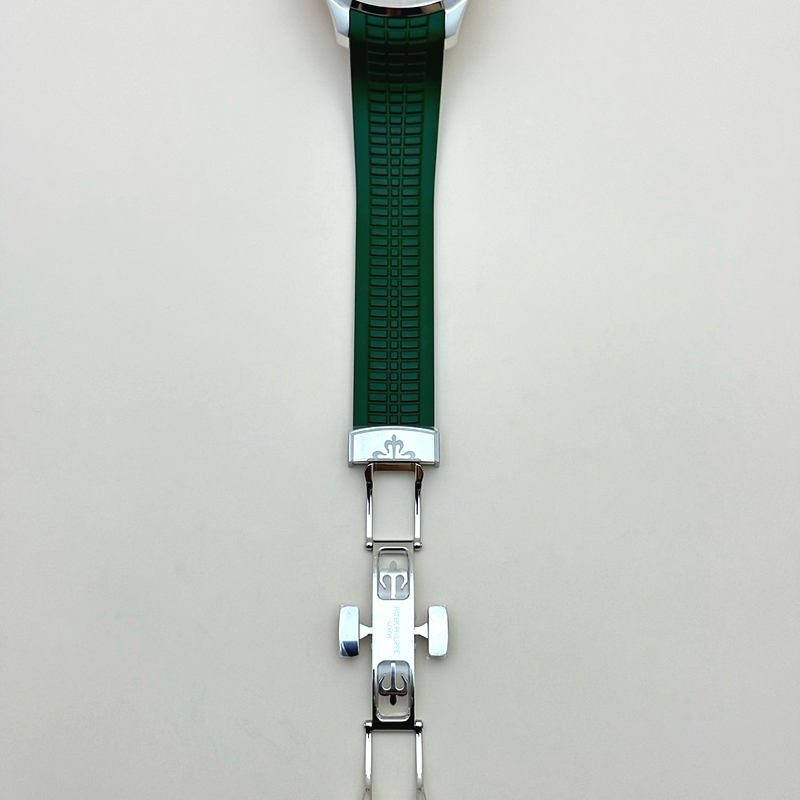 3K공장 파텍필립 아쿠아넛 5168 스틸 그린다이얼 러버스트랩 Aquanaut Ref.5168 SS/RU Green/Num 3KF V3 Asia 330 출고 전 실물 검수사진 8