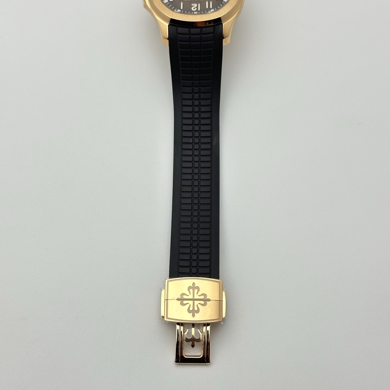 3K공장 아쿠아넛 로즈골드금통 브라운다이얼 러버스트랩  Aquanaut Ref.5167 RG/RU Brown/Num 3KF V3 A330 출고 전 실물 검수사진 6