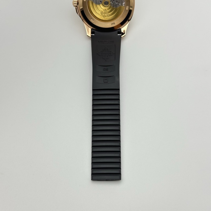 3K공장 아쿠아넛 로즈골드금통 브라운다이얼 러버스트랩  Aquanaut Ref.5167 RG/RU Brown/Num 3KF V3 A330 출고 전 실물 검수사진 9