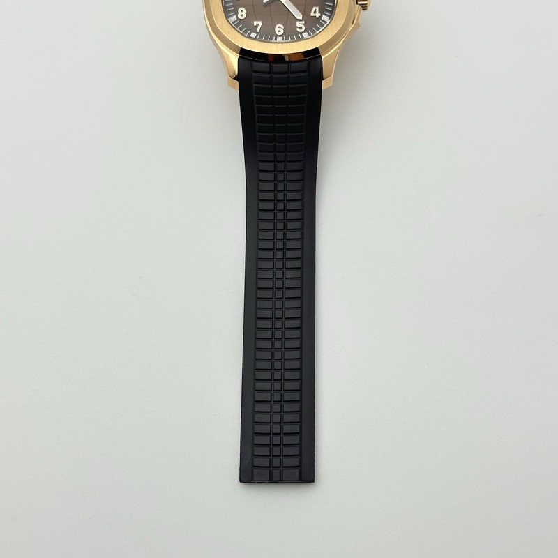 3K공장 아쿠아넛 로즈골드금통 브라운다이얼 러버스트랩  Aquanaut Ref.5167 RG/RU Brown/Num 3KF V3 A330 출고 전 실물 검수사진 10