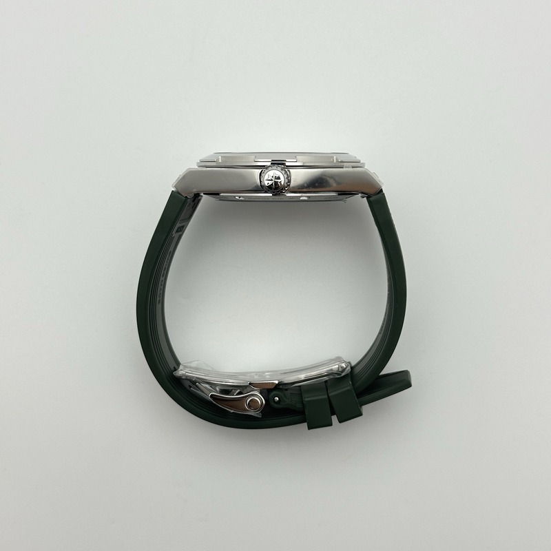 8F공장 바쉐론콘스탄틴 오버시즈 4500V 스틸 그린다이얼 러버스트랩 Overseas 4500V SS 8F 1:1 Best Edition Green Dial on Green Rubber Strap A5100 출고 전 실물 검수사진 6