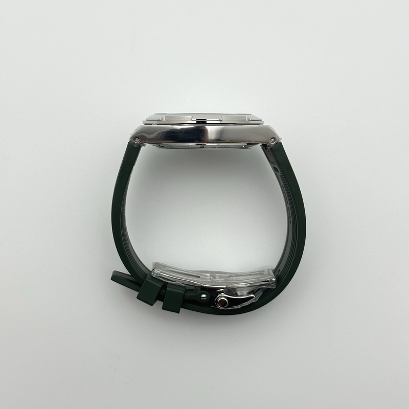8F공장 바쉐론콘스탄틴 오버시즈 4500V 스틸 그린다이얼 러버스트랩 Overseas 4500V SS 8F 1:1 Best Edition Green Dial on Green Rubber Strap A5100 출고 전 실물 검수사진 7