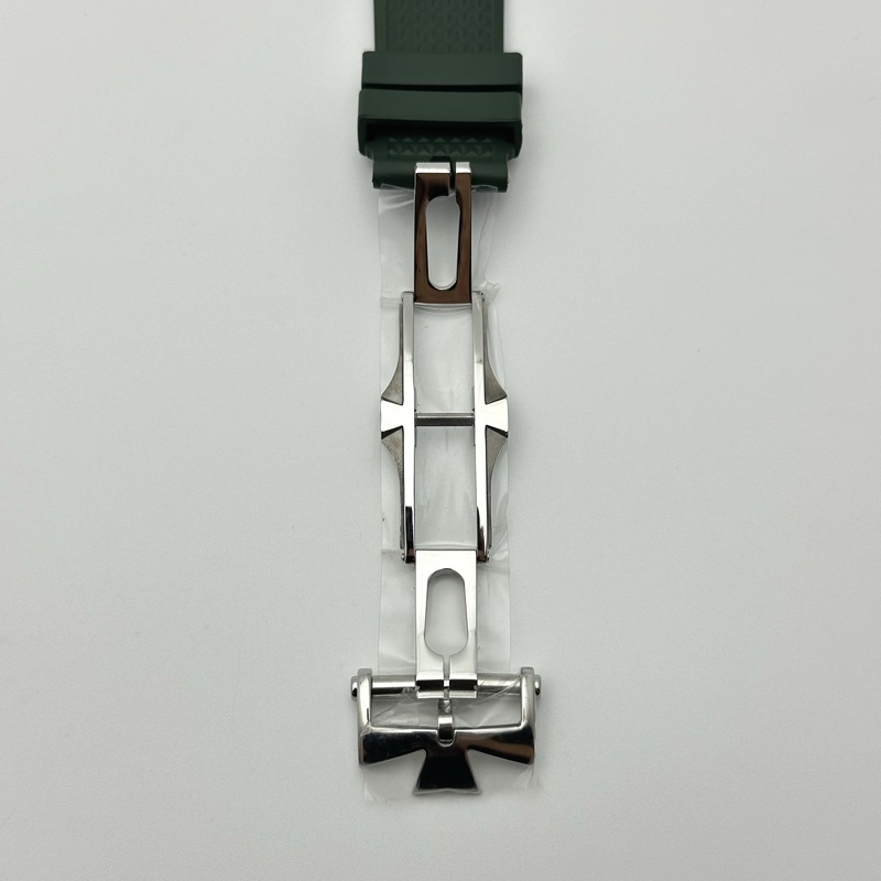 8F공장 바쉐론콘스탄틴 오버시즈 4500V 스틸 그린다이얼 러버스트랩 Overseas 4500V SS 8F 1:1 Best Edition Green Dial on Green Rubber Strap A5100 출고 전 실물 검수사진 9