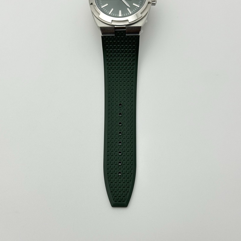 8F공장 바쉐론콘스탄틴 오버시즈 4500V 스틸 그린다이얼 러버스트랩 Overseas 4500V SS 8F 1:1 Best Edition Green Dial on Green Rubber Strap A5100 출고 전 실물 검수사진 12