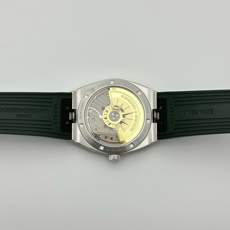 8F공장 바쉐론콘스탄틴 오버시즈 4500V 스틸 그린다이얼 러버스트랩 Overseas 4500V SS 8F 1:1 Best Edition Green Dial on Green Rubber Strap A5100 출고 전 실물 검수사진 13
