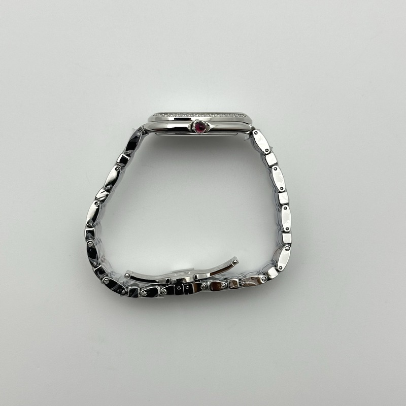 BV공장 불가리 세르펜티 세두토리 스틸 다이아몬드베젤 블랙다이얼 브레이슬릿 Serpenti Seduttori SS BVF 1:1 Best Edition Black Dial Diamonds Bezel on SS Bracelet ETA Quartz 출고 전 실물 검수사진 9