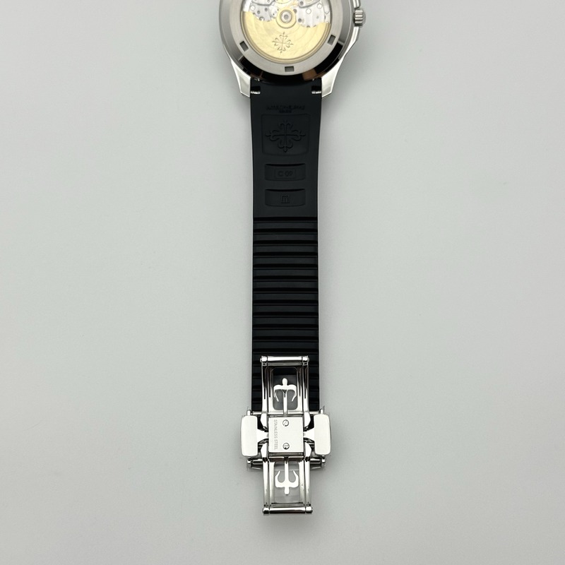 DD공장 파텍필립 아쿠아넛 5167 그레이다이얼 블랙러버스트랩 Aquanaut Ref.5167 Black SS/RU Grey/Num DDF DD330 출고 전 실물 검수사진 10