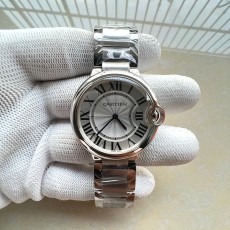 국내배송!! V6공장 까르띠에 발롱블루 36 쿼츠 브레이슬릿 (고유번호 6V82)